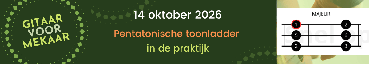 GVM over pentatonische toonladder